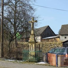 Kříž v Rovensku na hlavní křižovatce