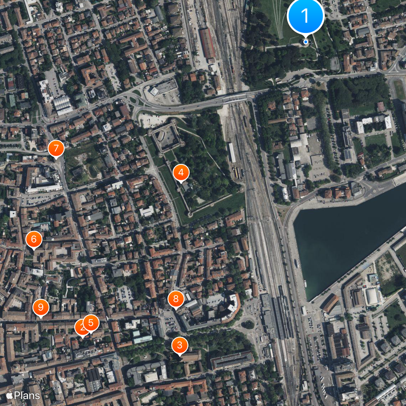 Mausoleum of Theodoric Map