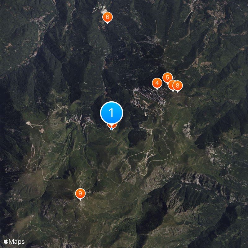 Colletto Fava Map