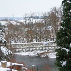 Bridge over the Sázava in Soběšín