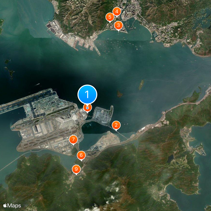 AsiaWorld-Expo Map
