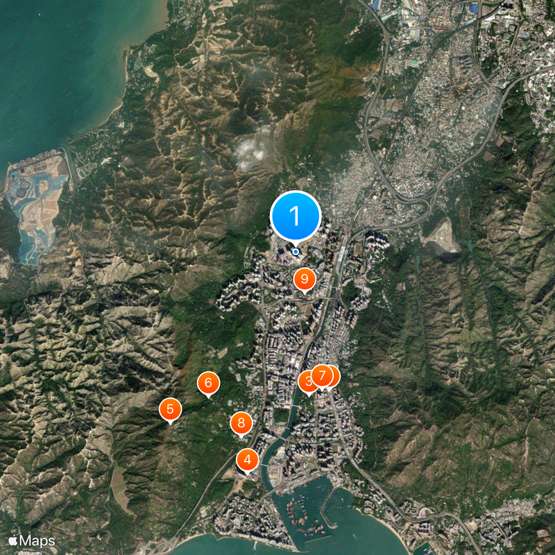 Ching Tin Estate Map