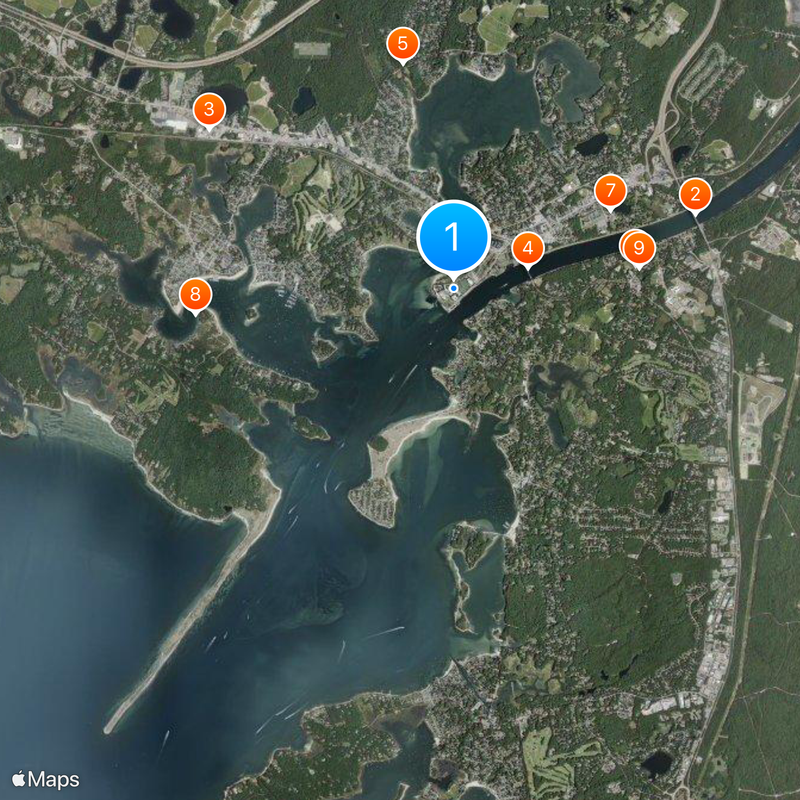 Massachusetts Maritime Academy Map