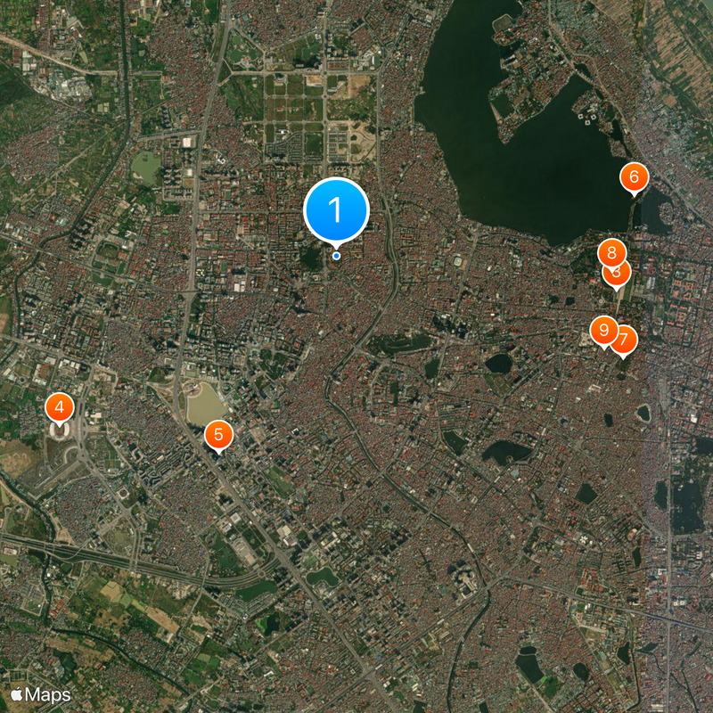 Vietnam Museum of Ethnology Map