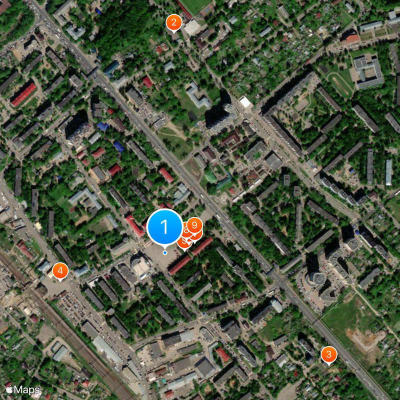 Solnetchnogorsk Carte