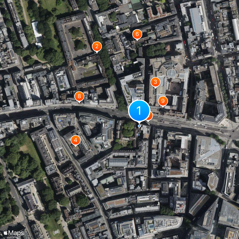 London School of Business and Finance Map