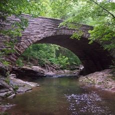 Stone Arch Bridge over McCormick's Creek