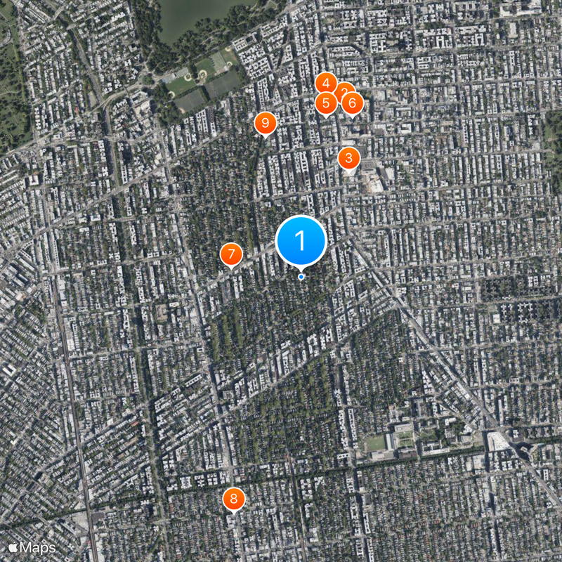 Ditmas Park Map
