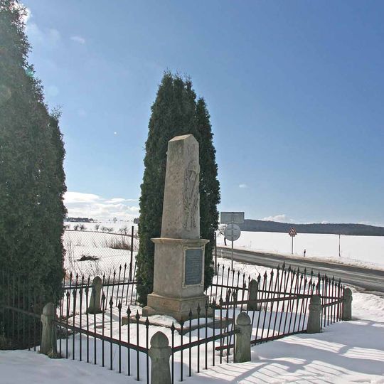 Pomník z války 1886