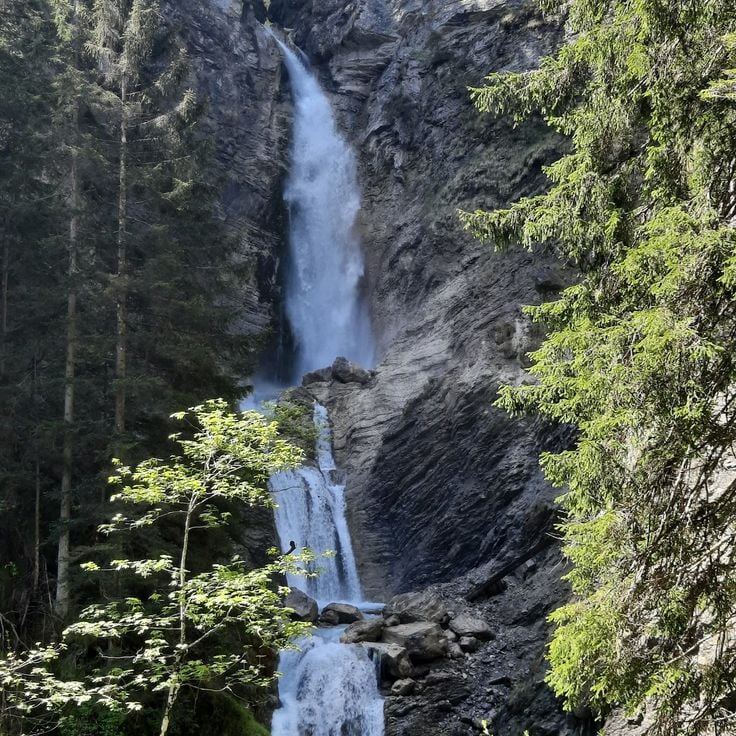 Gozd Martuljek Waterfalls