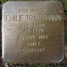 Stolperstein en memoria de Emilie Trautmann