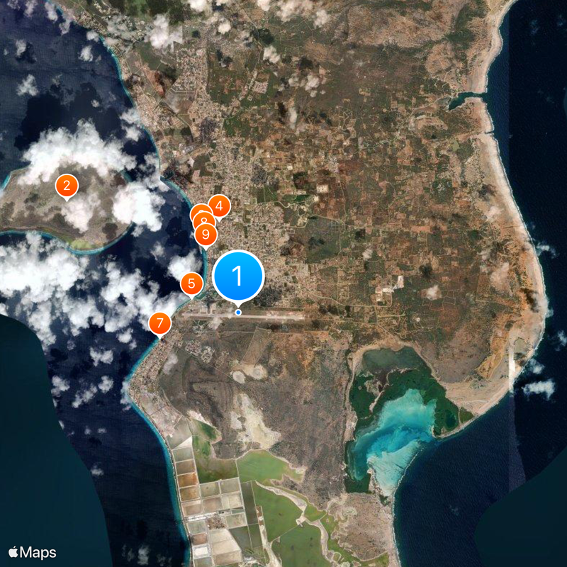 Flamingo International Airport Map