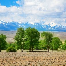 Goldene Berge von Altai