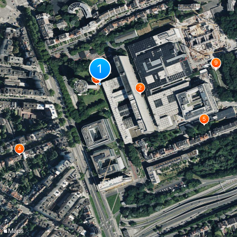 Studio Brussel Map