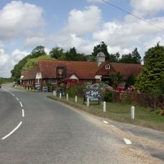Walhampton Arms, formerly farm building range at Home Farm