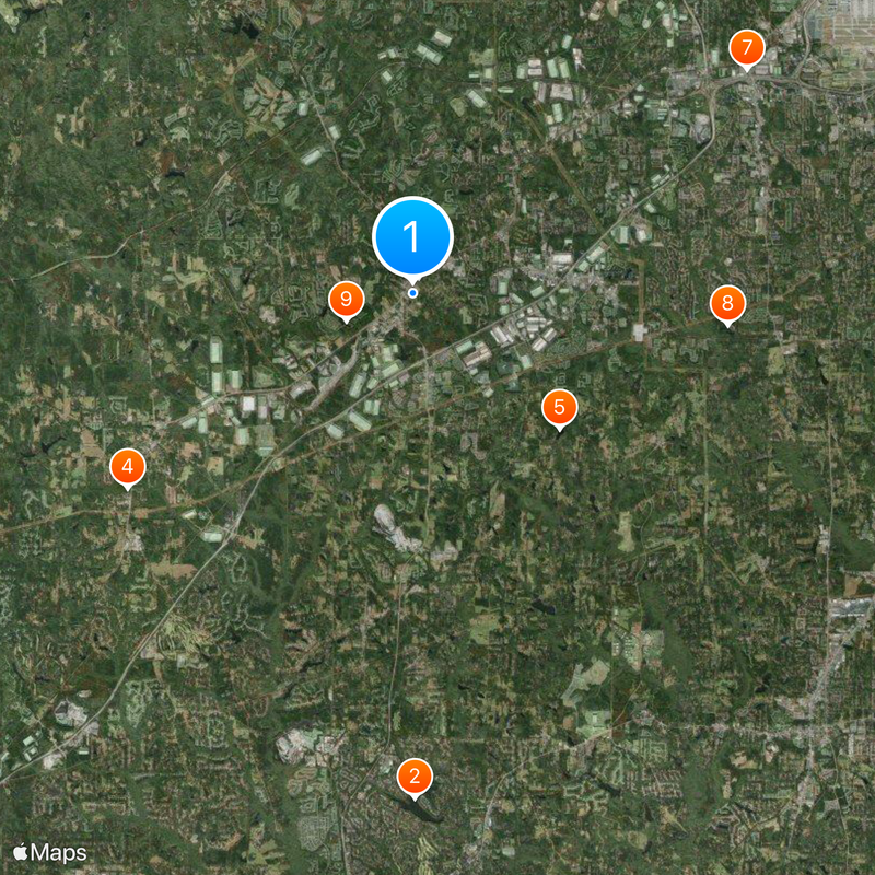 Fairburn Map
