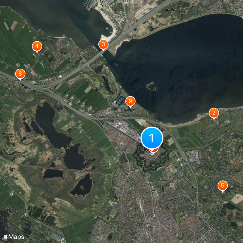Naarden Map