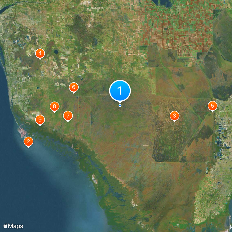 Florida's 25th congressional district Map