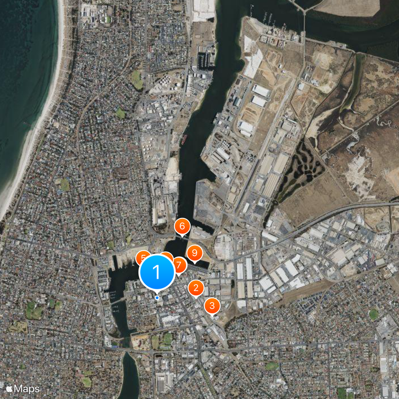 Port Adelaide Map