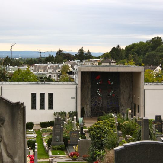 Aufbahrungshalle des Ober St. Veiter Friedhofs