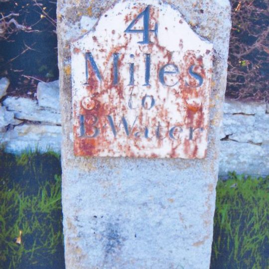 Milestone, Manor Road , opp. No. 26,
