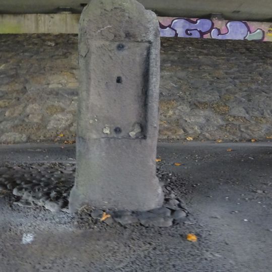 Milestone, Under M5 flyover at Almondsbury interchange