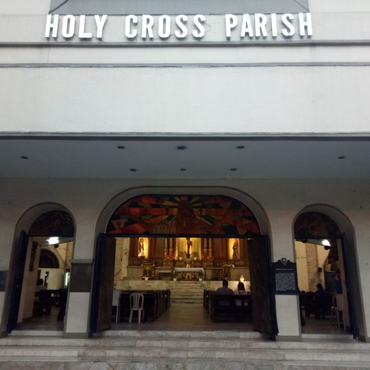 Shrine of the Holy Cross historical marker