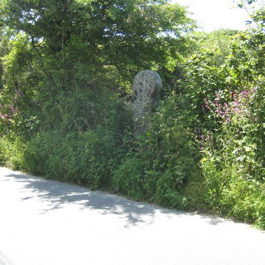 Medieval wayside cross 85m north east of Trewardreva Mill