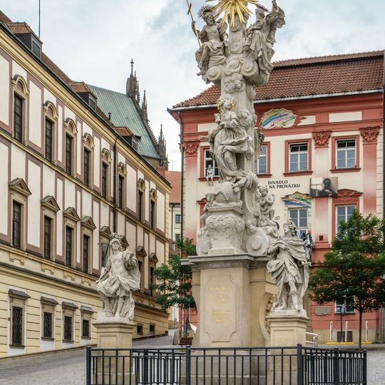 Holy Trinity column in Brno