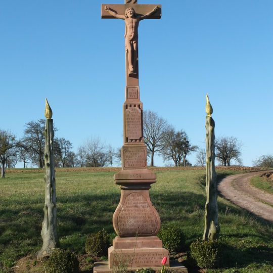 Croix de chemin à Eberbach-Woerth