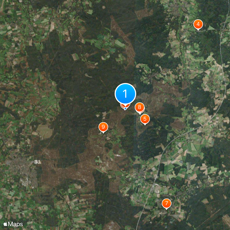 Lüneburg Heath Map