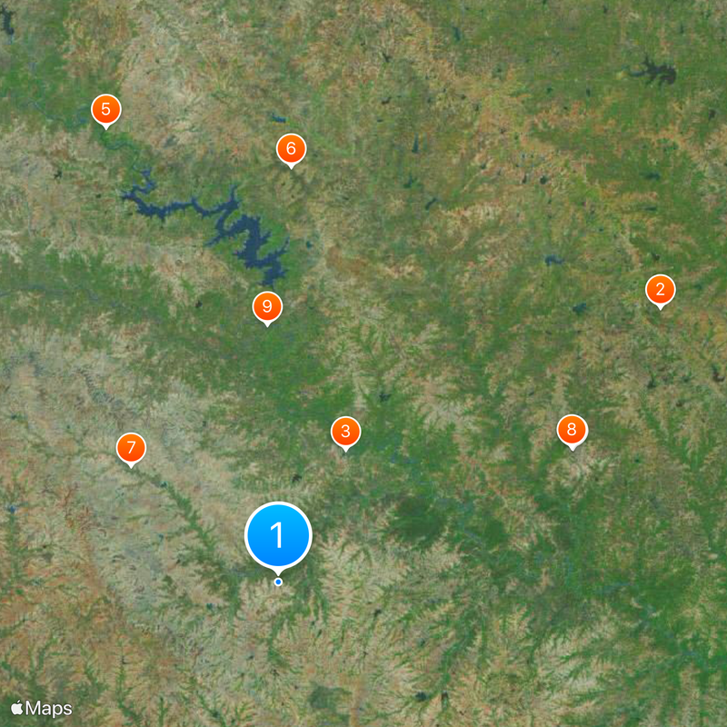 Solapur district Map
