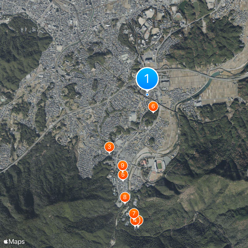 Isuzugawa Station Map