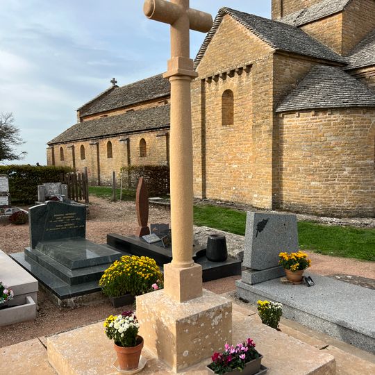 Croix de cimetière de Brancion