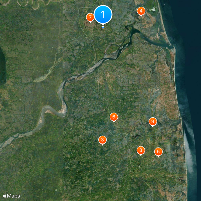 Annamalai University Map