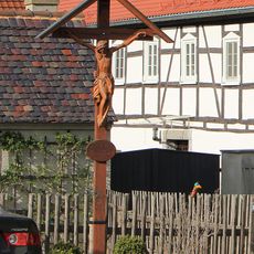 Betkreuz in Piskowitz, Kamenzer Straße 20