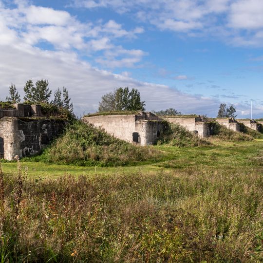 Mortar batteries of Kronstadt Fortress