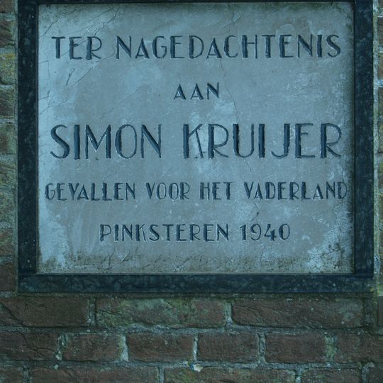 Monument voor Simon Kruijer