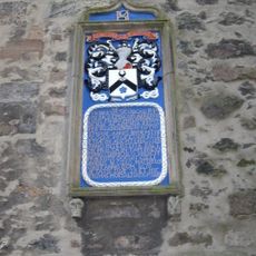 Commemorative plaque to Henry Scougal