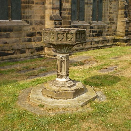 Old Font Approximately 1 Metre South East Of Church Of St Cuthbert