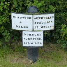 Milepost c 175m south of Mickley Bridge (No. 84)