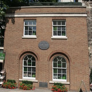 The London Greyfriars, site of, Newgate Street, Farringdon