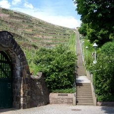 Spitzhaustreppe