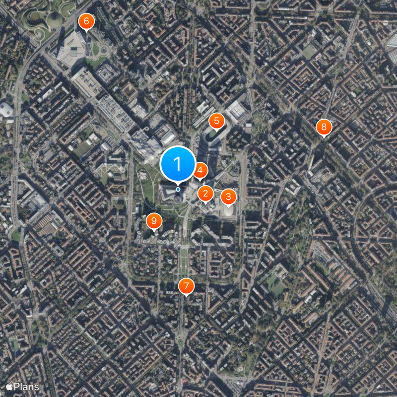 Torre Generali Kaart