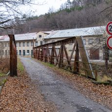 Bridge over Svratka to paper mill Prudká
