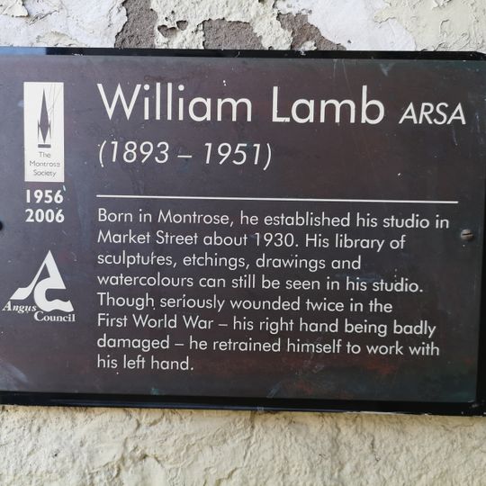Plaque to William Lamb