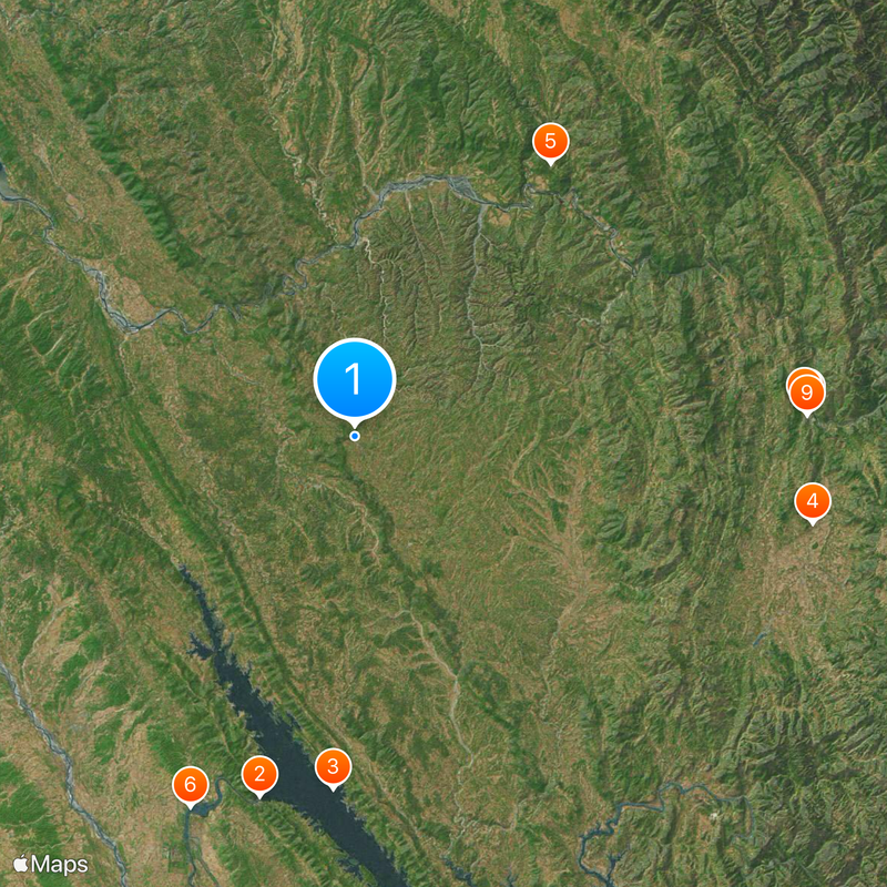Hamirpur district Map