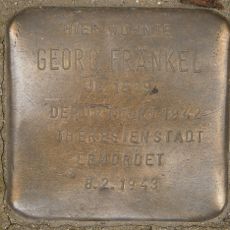Stolperstein dedicated to Georg Fränkel