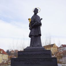 Statue of John of Nepomuk at Lazebnický most