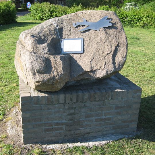 Monument voor Lancaster II crash